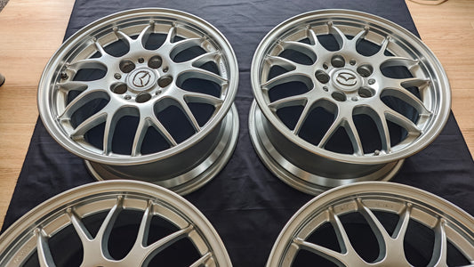 17" BBS RG384 RG385 FD Spirit R Type A Wheels