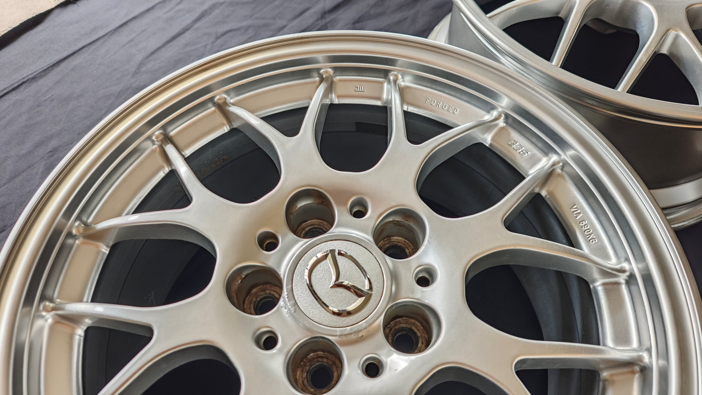 17" BBS RG384 RG385 FD Spirit R Type A Wheels