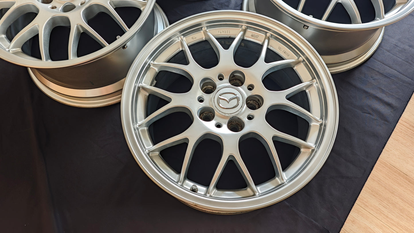 17" BBS RG384 RG385 FD Spirit R Type A Wheels