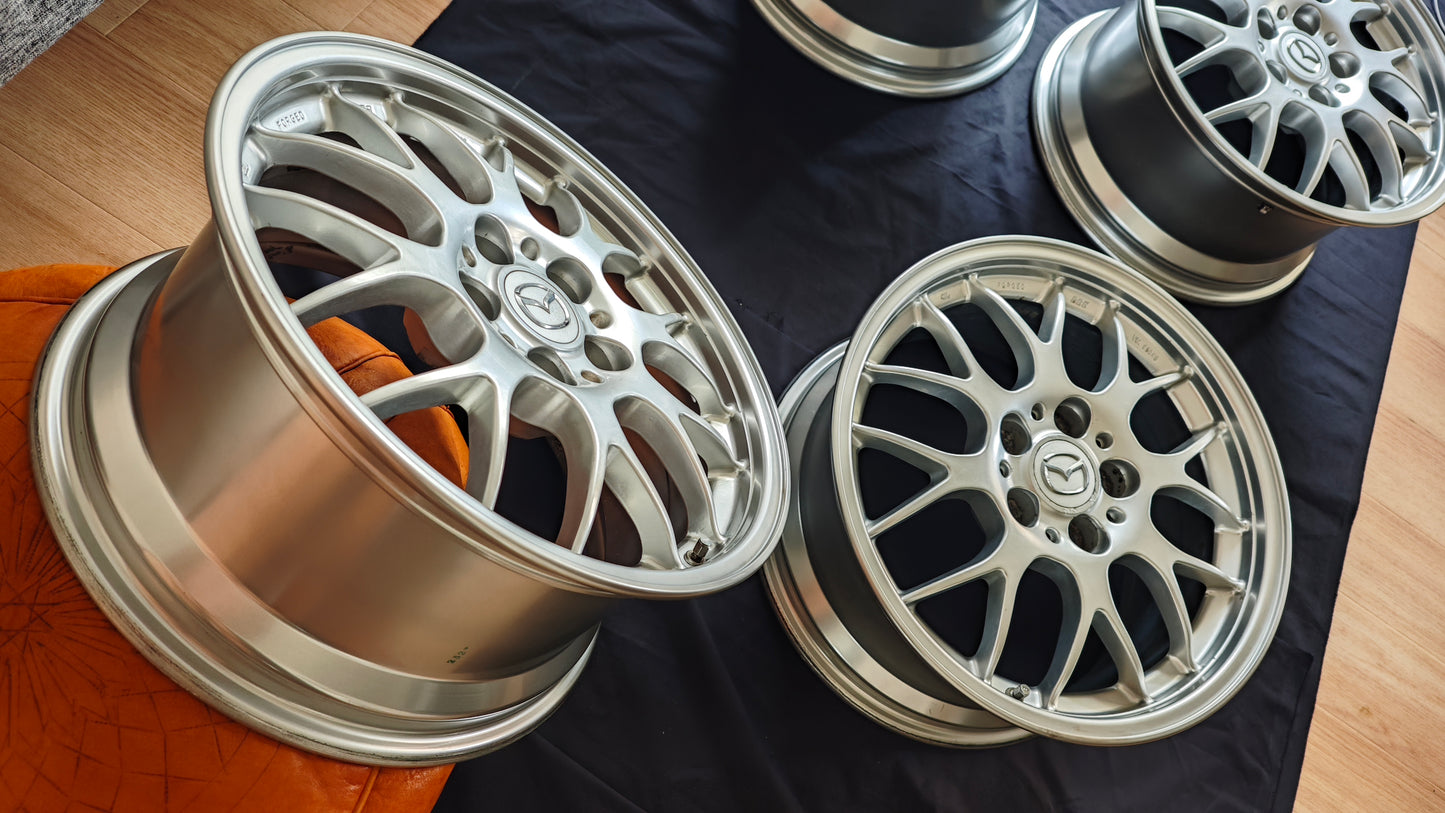 17" BBS RG384 RG385 FD Spirit R Type A Wheels