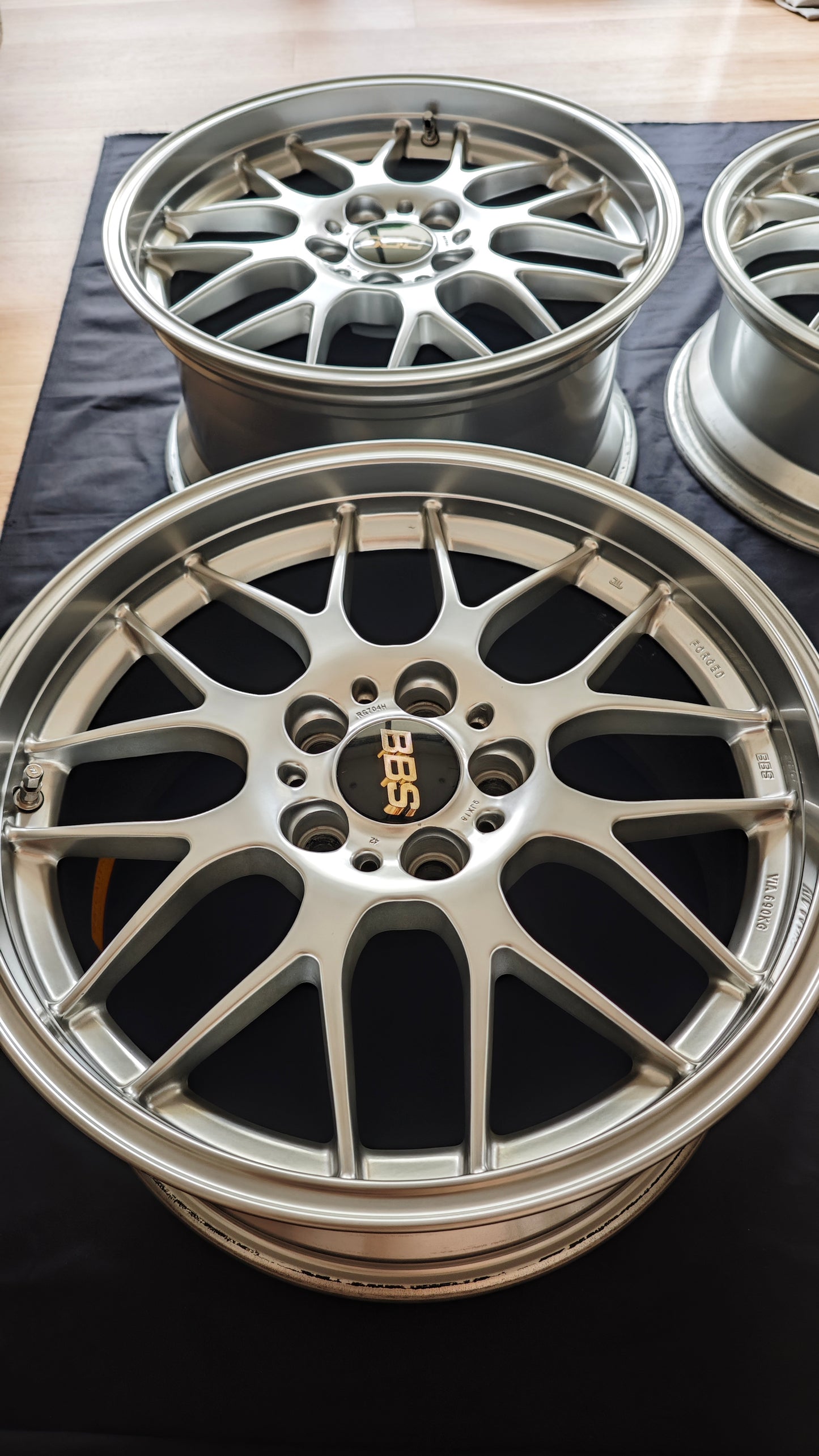 17" 18" BBS RG-R Honda NSX NA1 NA2 RG704 RG710 Forged Double Staggered JDM Wheels