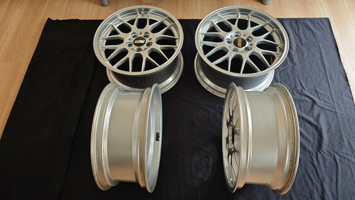17" 18" BBS RG-R Honda NSX NA1 NA2 RG704 RG710 Forged Double Staggered JDM Wheels
