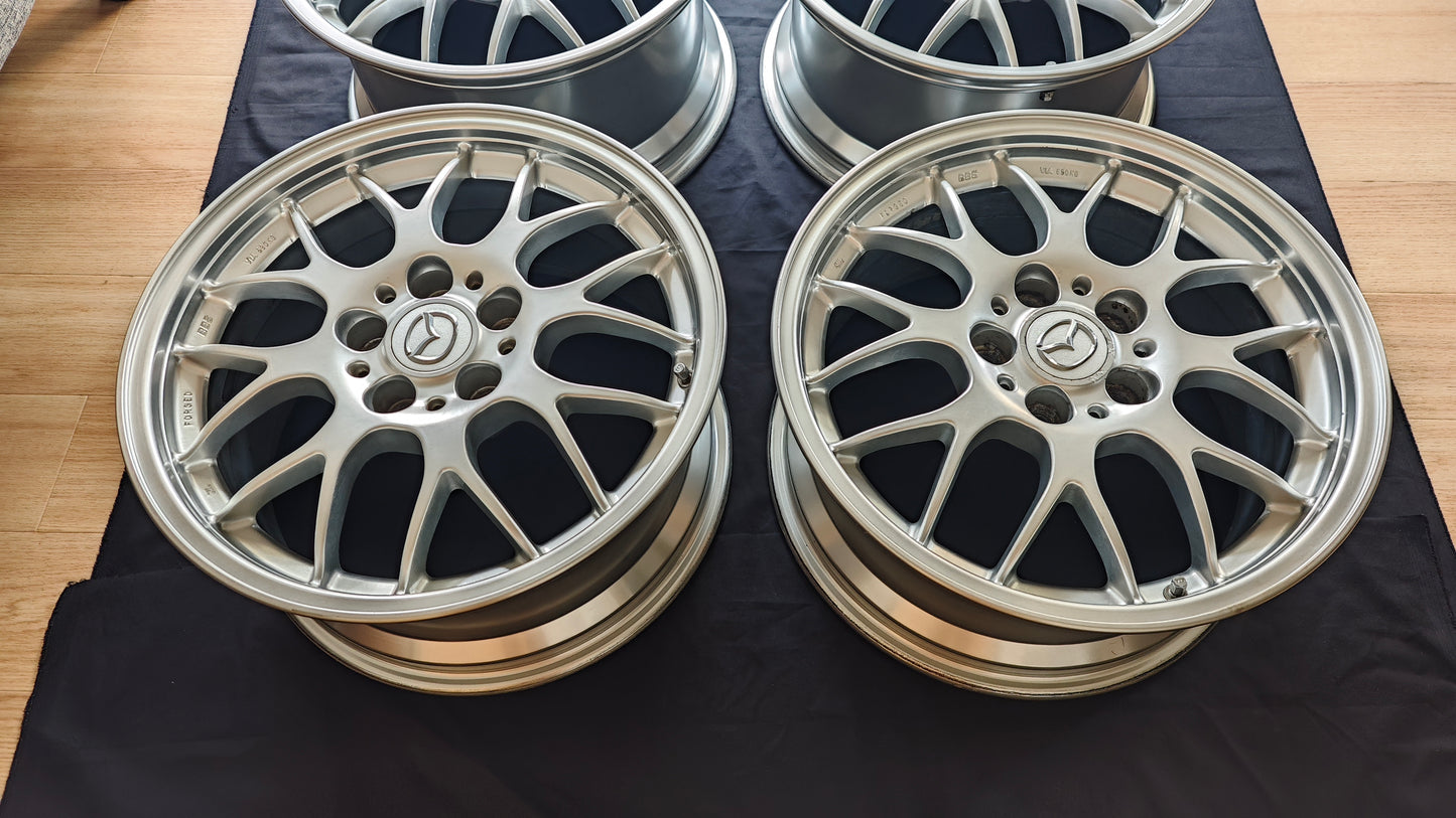 17" BBS RG384 RG385 FD Spirit R Type A Wheels
