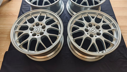 17" BBS RG384 RG385 FD Spirit R Type A Wheels