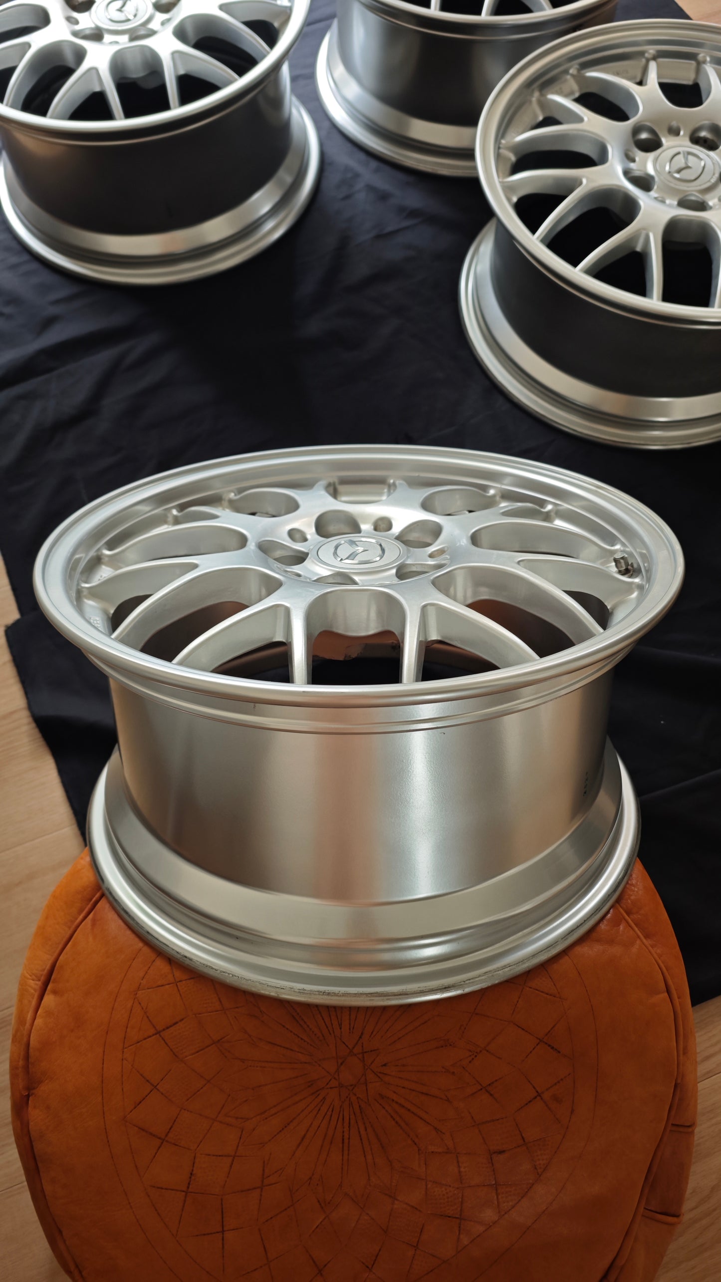 17" BBS RG384 RG385 FD Spirit R Type A Wheels