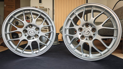 17" BBS RG384 RG385 FD Spirit R Type A Wheels