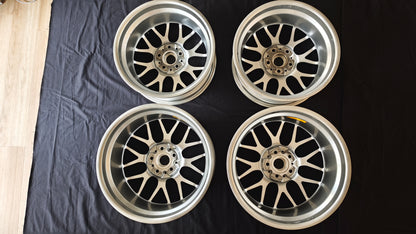 17" 18" BBS RG-R Honda NSX NA1 NA2 RG704 RG710 Forged Double Staggered JDM Wheels